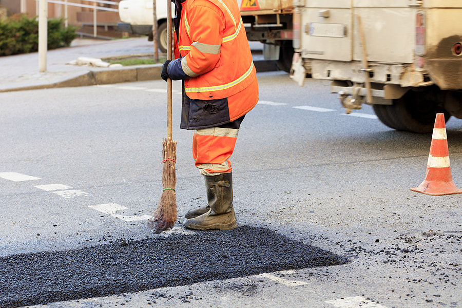 well-maintained asphalt service